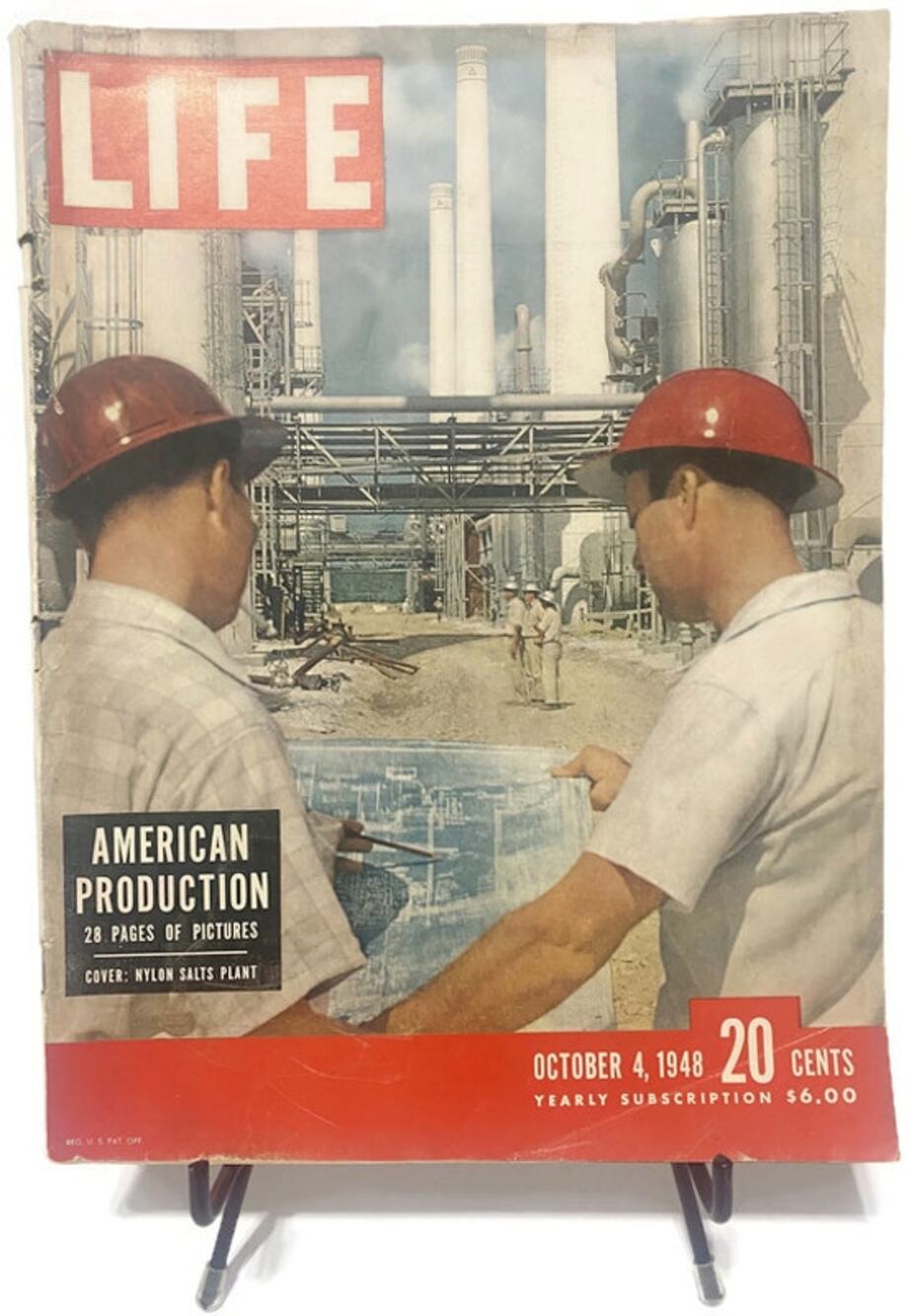 LIFE Magazine October 4 1948 Dewey Truman Campaign + American Industry
